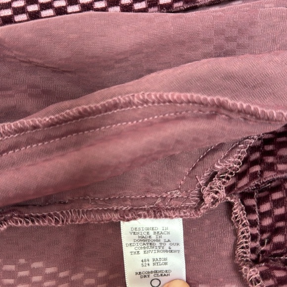 Flynn Skye Purple Tie Wrap Cardigan with Pockets - Picture 4 of 7